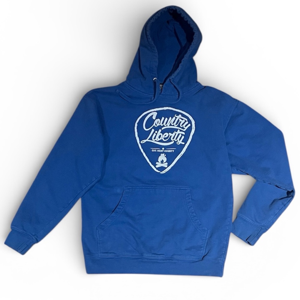 Country Liberty Hoodie Blue Women’s Size Medium
